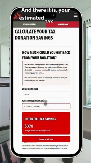 Calculate Your EOFY Tax Donation Savings