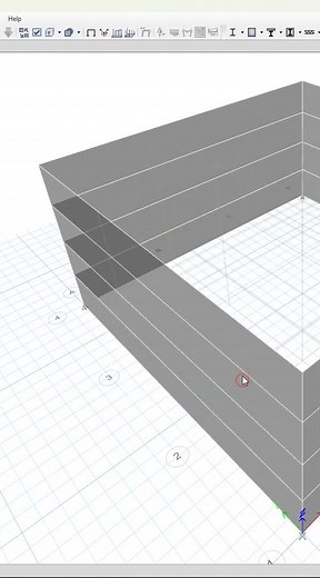 Reverse Local Axis 3 of Cladding in ETABS #shorts