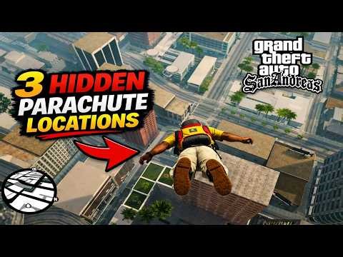 3 Hidden Parachute Locations in GTA San Andreas (Most Players Missed These!)