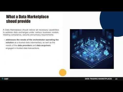 Data trading in marketplaces