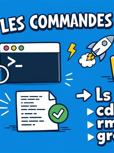 COMMANDES SHELL : comprendre et s'exercer : VIDEO 2 #Programmation #Informatique #ApprendreACoder #Coding #DevTips #Tutoriel #Formation #fyp #computerscience