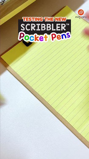 Discover Scribbler's Pocket Pens for Big Ideas!