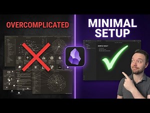Obsidian Without the Chaos: A Minimal System That Sticks