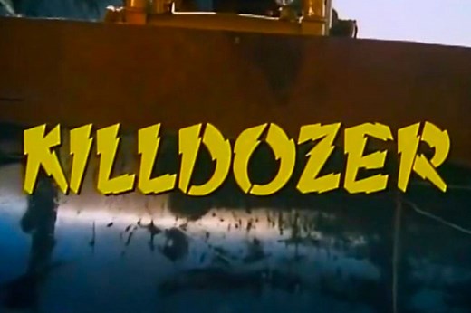 Killdozer (1974) Clint Walker, Robert Urich, Carl Betz.  Horror