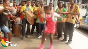 Tv3's season 8 Talented Kidz winner, DJ Switch, returned from India after being recognised as one of the Top 100 Global Child Prodigies. | TV3 Ghana