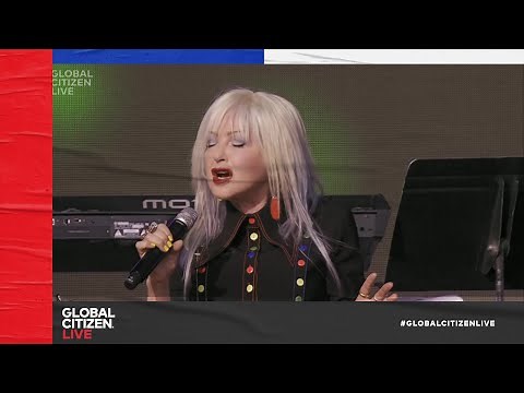 Cyndi Lauper – True Colors (Live with Jon Batiste and Stay Human Band in NYC) | Global Citizen Live