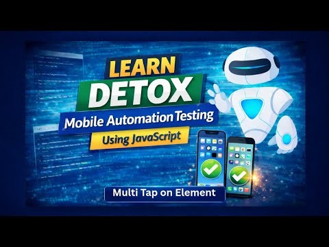 Perform MultiTap Actions in Detox | React Native Mobile Testing Tutorial