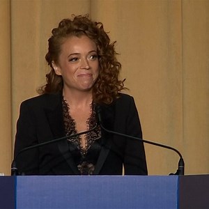 If Trump doesn't like being the target of jokes, comedian Michelle Wolf gave him and others plenty of reasons to squirm. bit.ly/2FqPQRL | SBS News