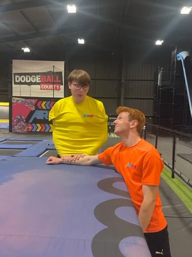 Owls Enjoying Trampolines at Airhop