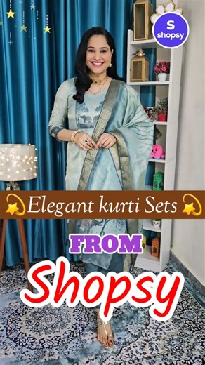 Shopsy Shopping haul 💓🌼Shopsy Affordable kurti Sets,Top Haul