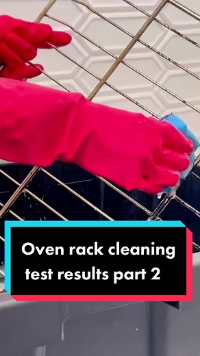 Oven Rack Cleaning Test Results with Dishwasher Packs