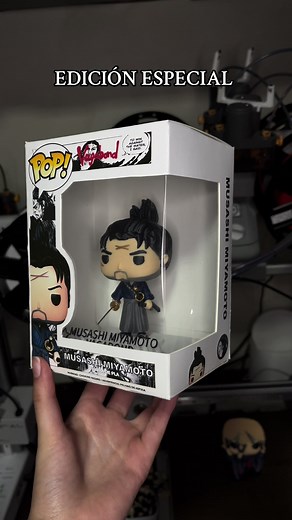 MUSASHI MIYAMOTO Una de nuestras ediciones especiales! Este lo hicimos con mucho amor de CERO 🤩 coméntanos qué te pareció! 🥰 #musashimiyamoto #manga #anime #funkopop #funkopersonalizado
