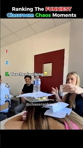 Ranking The FUNNIEST Classroom Chaos Moments (This Took Me Out) 🤣