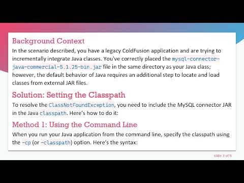 Solving Class.forName("com.mysql.jdbc.Driver") ClassNotFoundException in Java