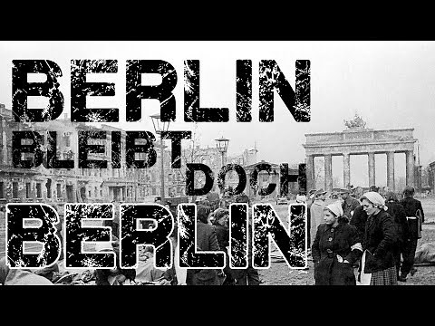 Berlin bleibt doch Berlin - German folk song