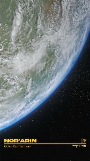 X-Wing planet approach FX shot (made in After Effects with Video Copilot “Orb”)