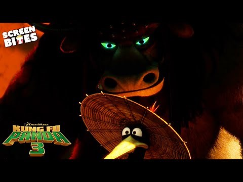 Mantis and Crane Battle Kai | Kung Fu Panda 3 (2016) | Screen Bites