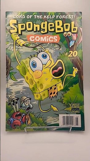 Day #4 Showing off my Comic Collection(Spongebob Comics: Lord of the Kelp Forest!)