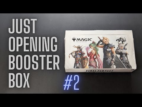 Just Opening – Magic: The Gathering Final Fantasy Booster Box #2 (No Talking)