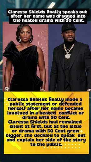 Claressa Shields Breaks Her Silence After Heated Drama With 50 Cent #claressashield #50cent #rap