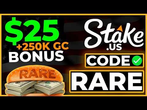 Stake US Promo Code "RARE" — Get $25 Stake Cash + 250K GC! (best stake us code 2026)