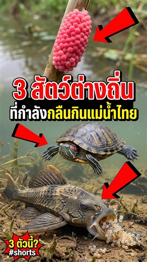 Invasive species that are devouring Thai rivers