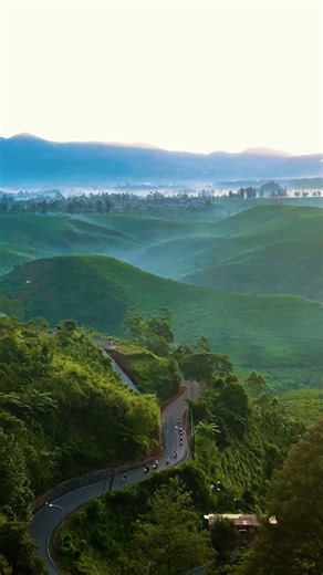 The most beautiful road in west Java Indonesia #amazingplaces #travel #placetogo #beautifulplaces