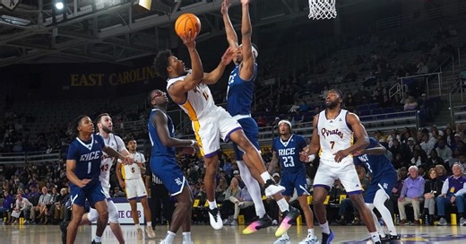 Rice 83, ECU 77: How it looked from the baselines