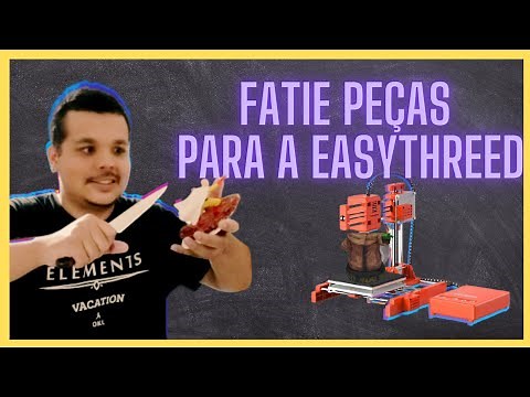 Como imprimir peças na impressora 3D Easythreed x1 (Muito Fácil)