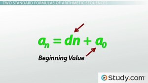 How to Find and Classify an Arithmetic Sequence - Video | Study.com