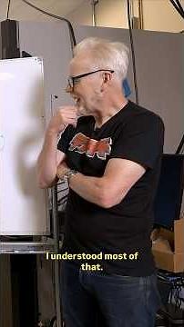 #AdamSavage ALMOST Understands This Equation