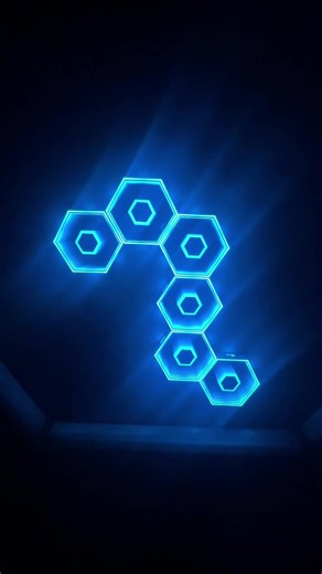 SEGRASS Hexagon LED Lights Smart APP RGB Gaming Light with Remote Control #rgb #lights #hex