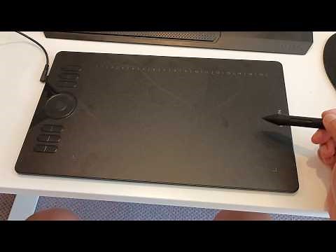 HUION HS610 drawing tablet review: perfect for beginners