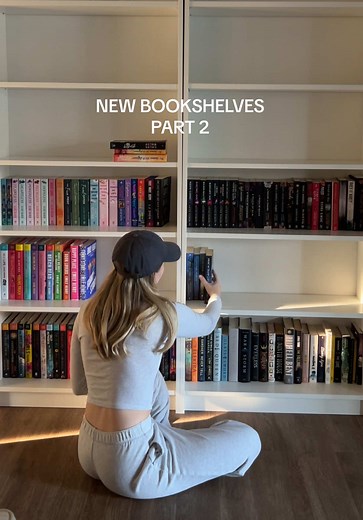 Building My Dream Home Library with New Bookshelves