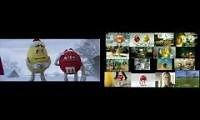 Mix of 2 videos from youtube : Up To Faster 17 Parison To m&ms