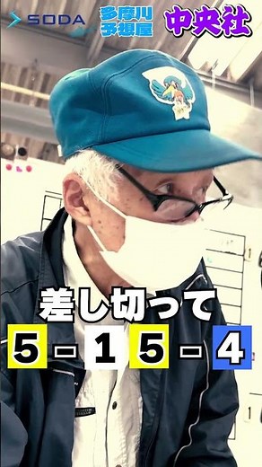 [Tamagawa Tipster] Veteran's Reading! Central Company's Prediction