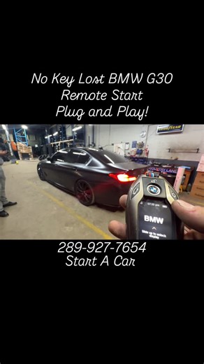 Start-A-Car on Instagram: "2017 BMW G30 No key lost Plug and Play Remote Start! Exclusive Coverage. Get ready this winter! We can get any car warmed up. Call or Text 289-927-7654. #bmw #g30 #remotestart #bmw #winterready"