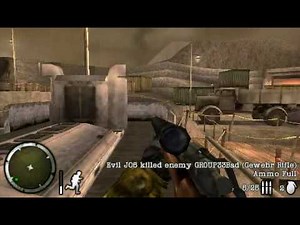 Medal of Honor: Heroes 2 Multiplayer Gameplay (PSP)