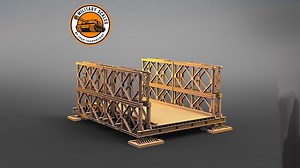 Bailey Bridge - British Military Scales Ww2 Accessories Bridge Folding Diorama Modeling Hobby 1/30 1/35 1/48 1/56 1/72 1/76 1/87 - Etsy UK