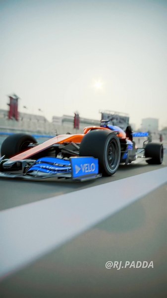 F1 Animation in Blender: McLaren Speed Unleashed