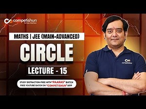 #15- Circle- Orthogonal Intersection of two circles IIT JEE Maths Online Free video Lectures