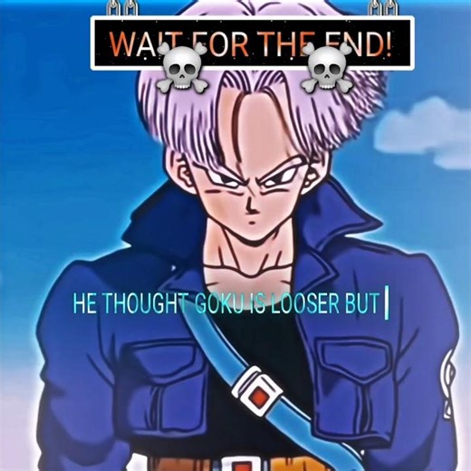 Trunks Trying to Aura Farm in Front of Goku 😭🔥 #anime #goku #animeshorts