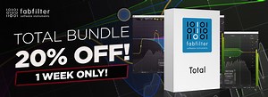 FabFilterの14種類プラグイン全部入り「Total Bundle」が1週間限定で30%OFF！ | Computer Music Japan