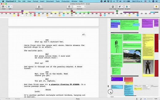 最大牌编剧软件Final Draft 11 深度解析