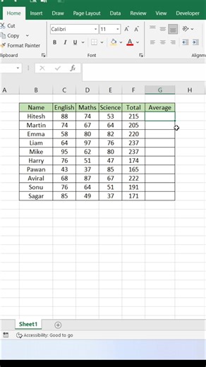 40K views · 489 reactions | Calculate Average in Excel  #exceltips #exceltricks #Excel #exceltutorial | computernotion | Facebook