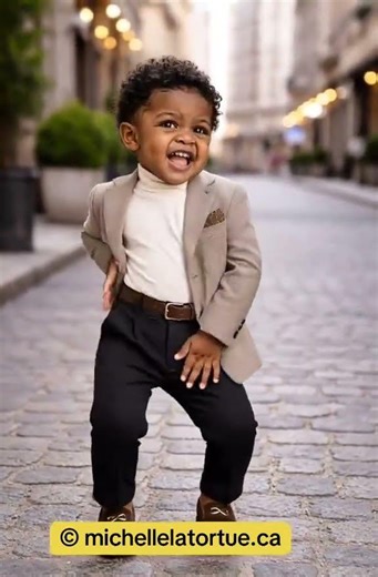 Men konpa, Lil’ Joy pa pè anyan 🕺🕺🕺. #cute #bebedanse #liljoydancing #michellelatortue #viralvideo