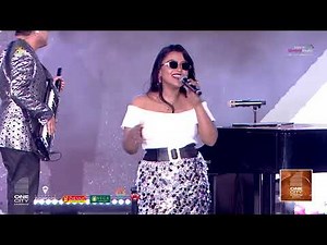Hello Hello Song Live Performance at Peddi Grand Roar Pre-Release Event | Shreyas Media