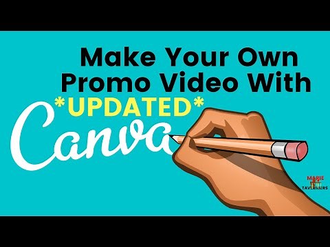 Canva Tutorial: How To Make a Free Promo Video In 10Mins! *Updated*
