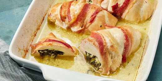Spinach-Stuffed Chicken Breasts