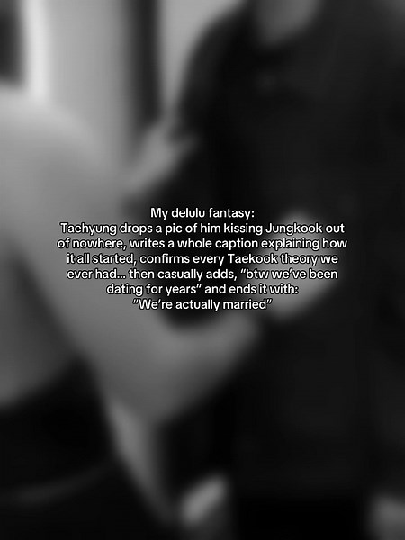 Taekook Fantasy: The Surprise Wedding Revelation